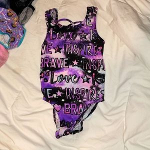 Pixie lane girls leotard for dance /gymnastics size 3 t